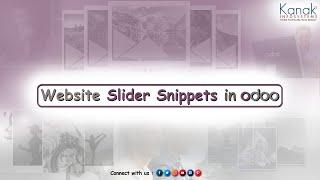 Website Slider Snippets in Odoo | Odoo App