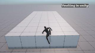 Parkour system in unity. Vault in unity using Target matching  (full Tutorial soon)