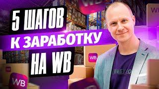 ПОШАГОВАЯ ИНСТРУКЦИЯ по заработку на Wildberries. Выход на маркетплейс. Товарный бизнес