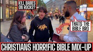 CHRISTIAN CONFUSES QURAN WITH BIBLE VERSE - WATCH WHAT HAPPENS NEXT