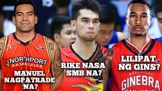 NEWSOME TO GINEBRA AFTER GILAS STINT,VIC MANUEL TO NORTHPORT RIKE TRADE TO SMB?