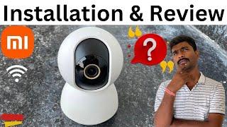 Xiaomi 3MP 2K Home Security Camera Review in Hindi || Xiaomi Wifi Camera Installation & Review