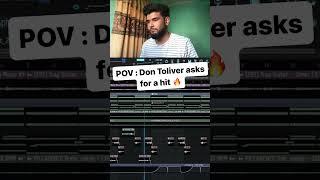 Making a BEAUTIFUL Sample for Don Toliver #musicproducer #flstudio #producergrind