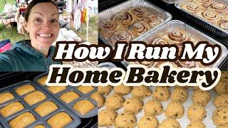 VLOG: Behind the scenes of my home bakery!