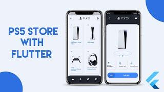 PS5 STORE UI APP UI USING FLUTTER
