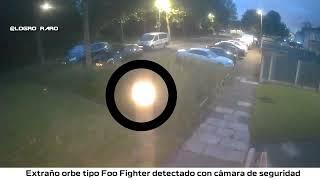 Rayo Globular esfera de energía captada con cámara de seguridad #3