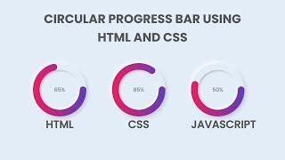 How To Make Circular Progress Bar Using HTML CSS | Neomorphism Progress Bar