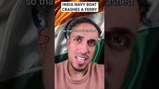 India Navy Boat Crashes A Ferry