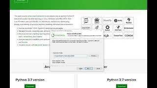 Anaconda Install Error "Destination Folder Contains 1 Space"