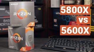 Ryzen 5 5600X Vs Ryzen 7 5800X: Best Value Gaming & Streaming CPU?
