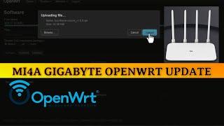 Upgrade firmware openwrt xiaomi mi4a gigabyte 2023