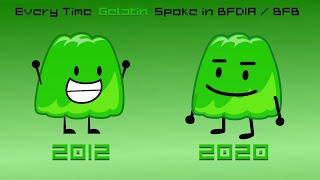 Every time Gelatin spoke in BFDIA / BFB! [Evolution of Gelatin's Voice] [up to BFB 26!]