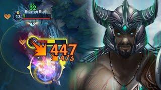 Wild Rift Tryndamere Baron Lane Gameplay in Season 15 (Build & Runes)