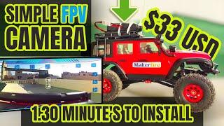 Easy FPV camera setup - QFP139 WIFI FPV camera