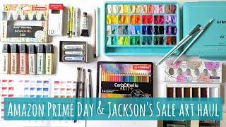 Amazon Prime Day & Jackson's Sale Art Haul: Gansai Tambi Granulating, Himi Gouache, Daniel Smith etc