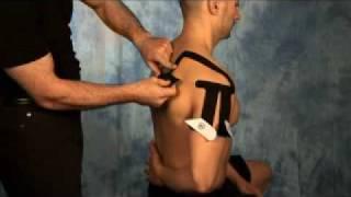 Shoulder Kinesiology Taping Instructions with SpiderTech Precut Shoulder Tape