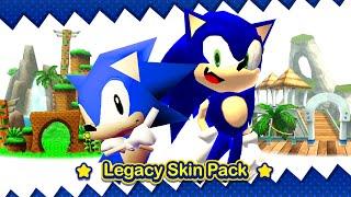 Sonic Generations 3DS: Legacy Skin Pack