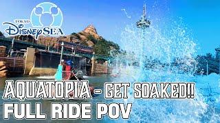 Aquatopia (Soaked Version) Full Ride POV - Tokyo DisneySea 2024