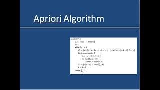 Apriori algorithm with complete solved example to find association rules