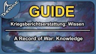 GW2 "Kriegsberichtserstattung: Wissen / A Record of War: Knowledge" | SotO