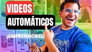 ¡EMPRENDEDORES!  RECURSOS para CREAR VIDEOS AUTOMÁTICOS | TUTORIAL