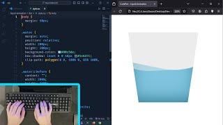 Creating Mesmerizing Liquid Animations with HTML and CSS | Fluid Motion Web Design Tutorial