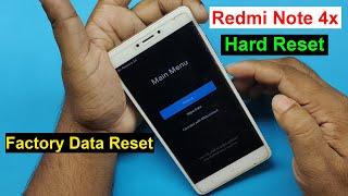 Redmi Note 4x Hard Reset / Pattern Unlock / Factory Reset / Redmi Note 4x Removing PIN / Without PC