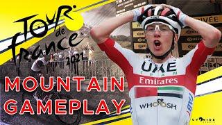 Tour de France 2021 : MOUNTAIN GAMEPLAY // Col du Portet ft. Tadej Pogačar