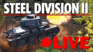 Steel Division Sunday! | Steel Division 2 Live Gameplay 21/07/24