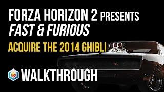 Forza Horizon 2 Presents Fast & Furious Walkthrough Acquire the 2014 Ghibli Gameplay Let’s Play