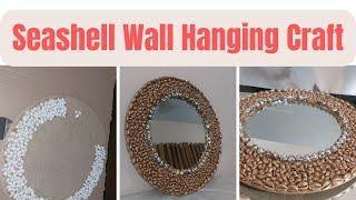 Seashell crafts || DIY Unique Wall Hanging Craft idea from Seashell