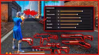 Free Fire Headshot setting 2025  Best Sensitivity Settings ️| Sensitivity + Hud Settings Free Fire