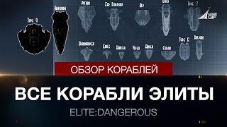 Elite:Dangerous - Обзор всех кораблей Элиты