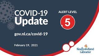 February 19, 2021 COVID-19 Update