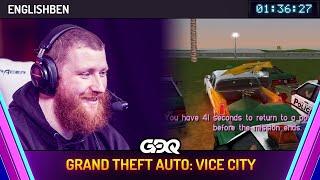 Grand Theft Auto Vice City Tightened Vice by EnglishBen in 1:36:27 - Awesome Games Done Quick 2025