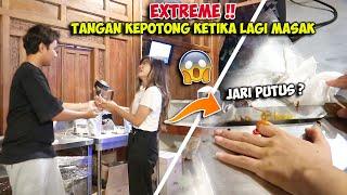 JARI KEPOTONG !! PACAR SAMPAI PANIK BANGET , AUTO TELPON AMBULANS ! PRANK