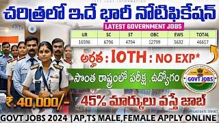 10th అర్హతతో 46,617 పోస్టులు భర్తీ | SSC Recruitment 2024 | Latest Jobs in Telugu |Central Govt Jobs