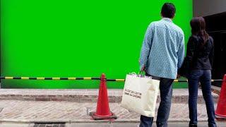 green screen frame animation effects Free footages | Green Frame chroma key animation HD