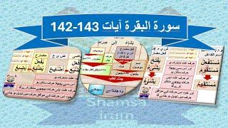 Surah al Baqarah ayyat 142 -143 grammatical analysis & translation سورۃ البقرہ صرفی نحوی ترکیب