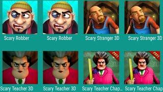 Scary Robber Vs Scary Stranger 3D Vs Scary Teacher 3D Vs Scary Teacher Chapter 2021