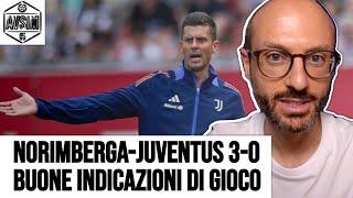 NORIMBERGA-JUVENTUS 3-0: buone indicazioni e difetti su cui lavorare. Motta rassicurante ||| Avsim