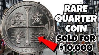 Do You Have This Valuable 2019 Quarters Coin? Sold For $10,000 - Rare Error Coins