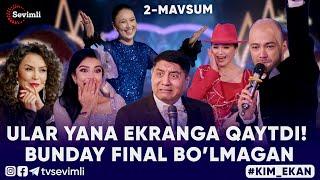 KIM EKAN 2-MAVSUM | ULAR YANA EKRANGA QAYTDI! BUNDAY FINAL BO’LMAGAN