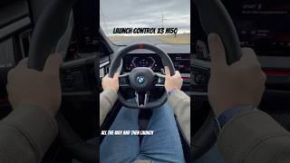 New X3 M50 launch control