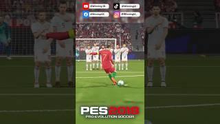 PES 2018 Ronaldo Free Kick #pes2018