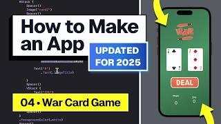 Build a War Card Game App (Xcode 16 Updated)