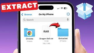 How To Open RAR Files On iPhone I Extract .RAR