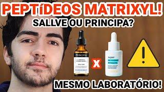 PEPTÍDEO SALLVE OU PRINCIPIA? PM-10 E SÉRUM SUPER PRÓ-COLÁGENO! PEPTÍDEOS MATRIXYL ÁCIDO HIALURÔNICO