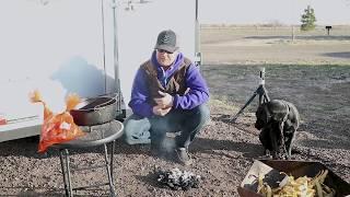 Mexican Fajitas. Cowboy Cooking