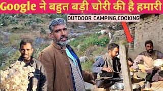 भेड़पालक हमारी जमीन पर कब्जा करने लगे हुए हैं  Outdoor CAMPING,COOKING With Nomadic Shepherd's.